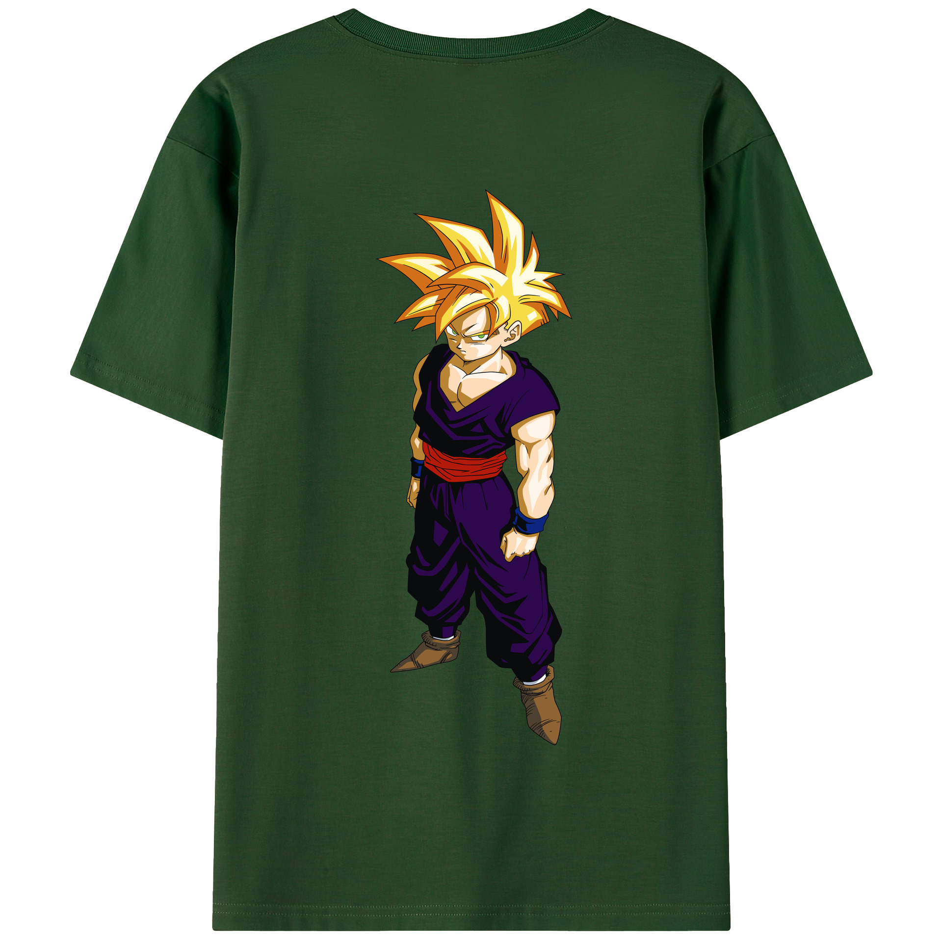 （画像用） ドラゴンボール ベジット DRAGON BALL Vegetto 綿100％半袖Tシャツ（背面プリント）